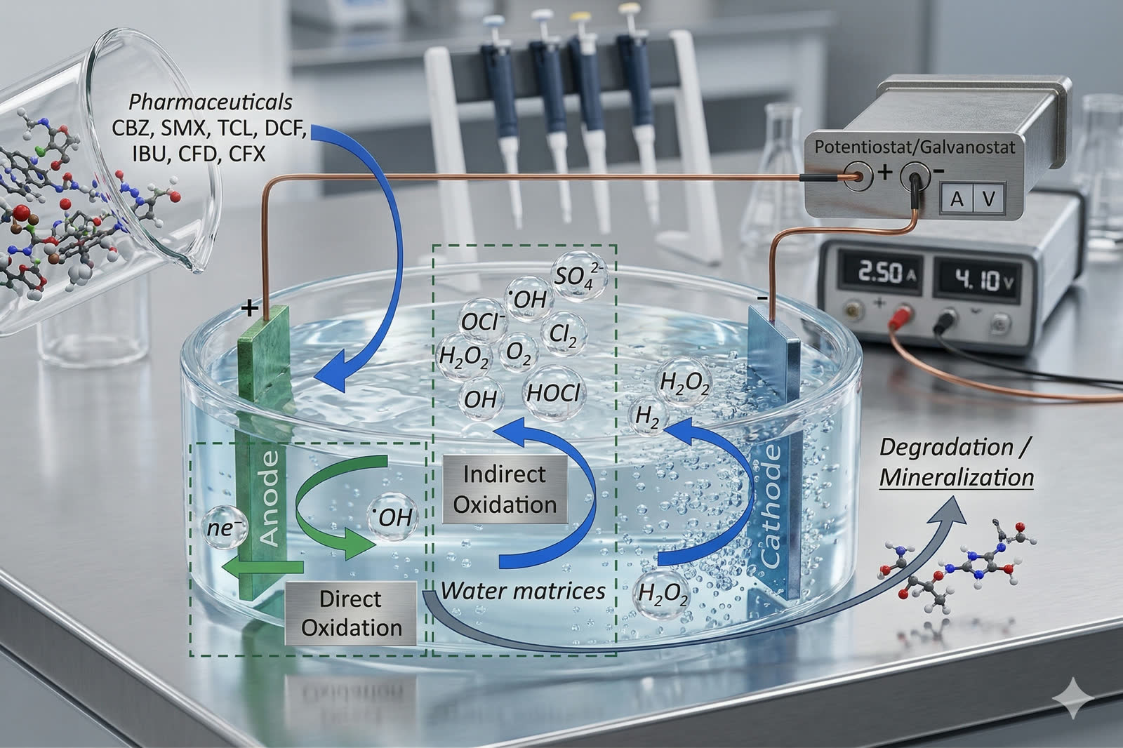 Industrial water treatment system